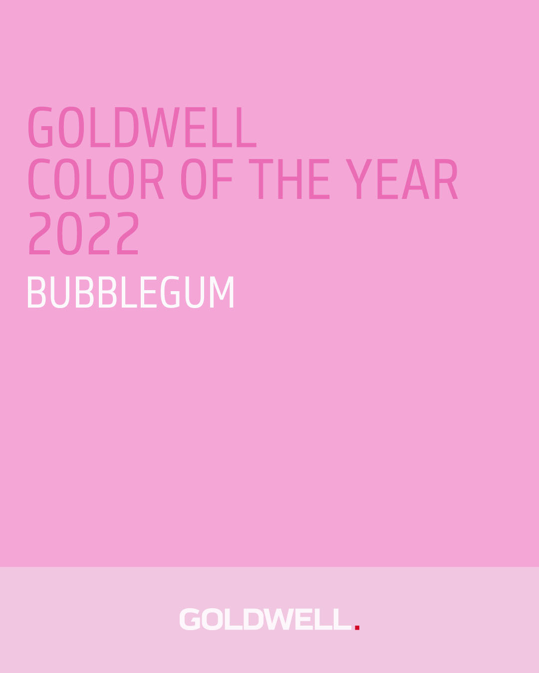 2022 COLOR OF THE YEAR: BUBBLEGUM