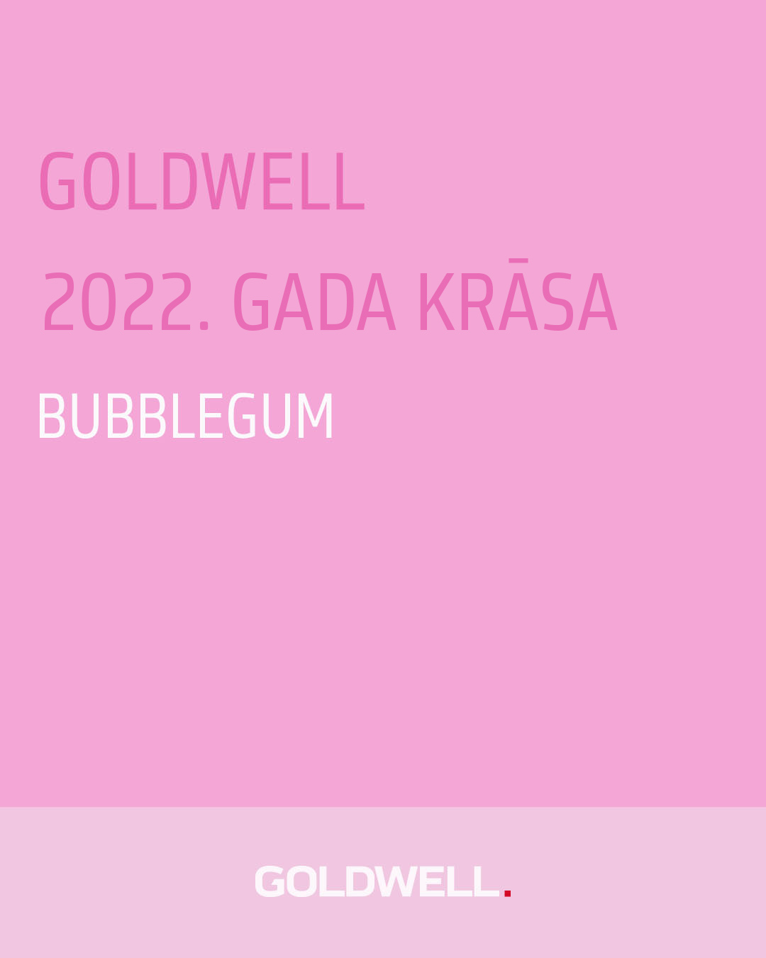 Goldwell izsludina savu 2022.gada krāsu